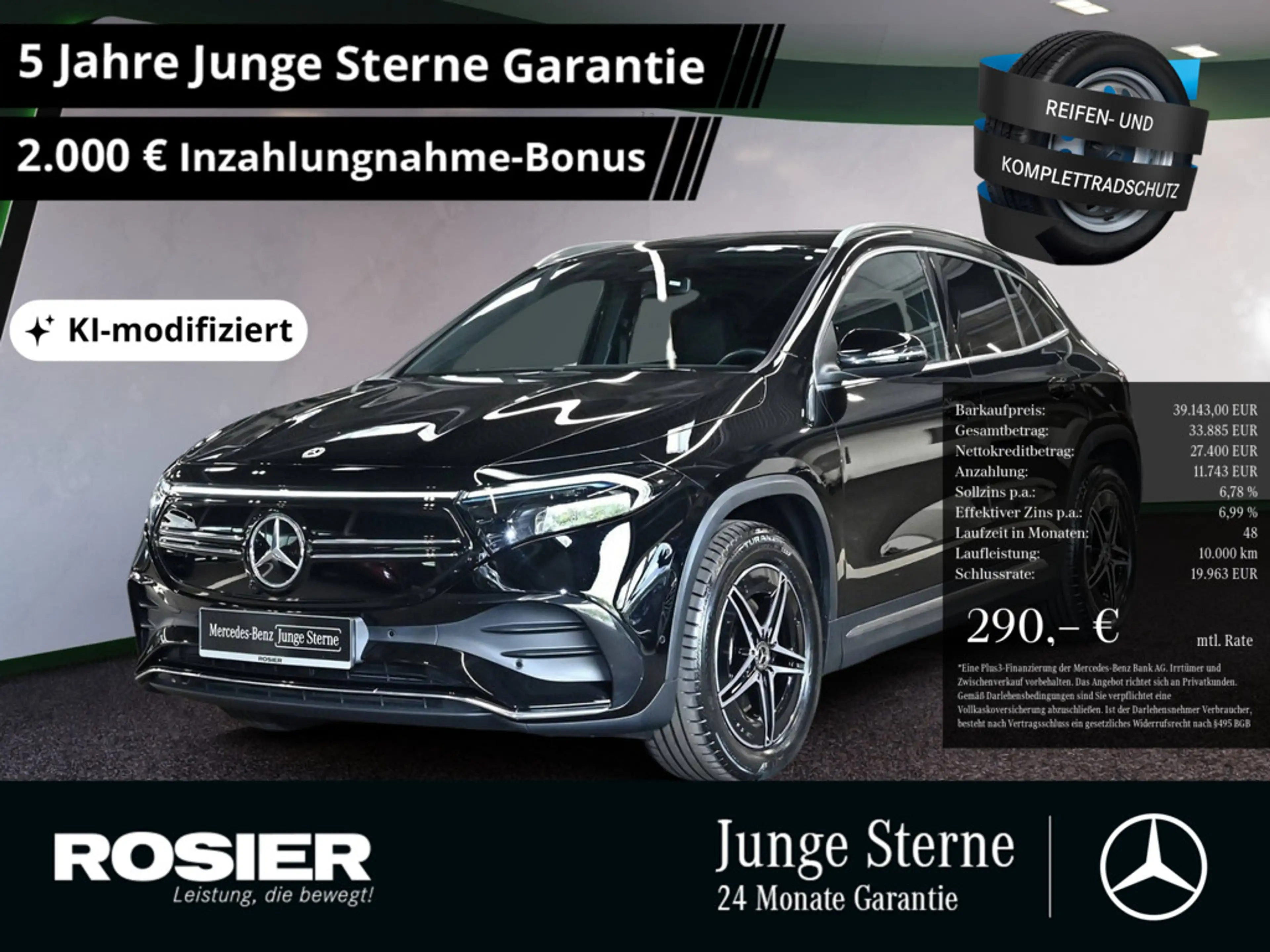 Mercedes-Benz EQA 300 4M AMG Sport Advanced+ LED NAVI SHZ