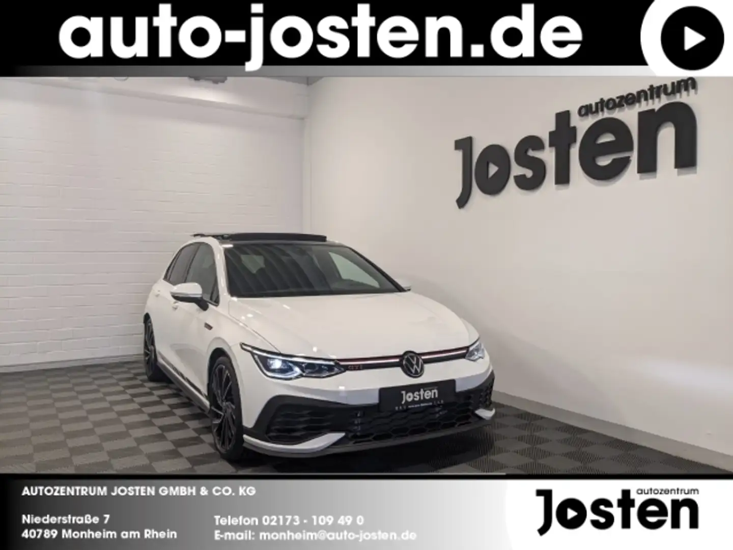 Volkswagen Golf GTI Clubsport Pano virtual Harman Kardon Blanc - 1