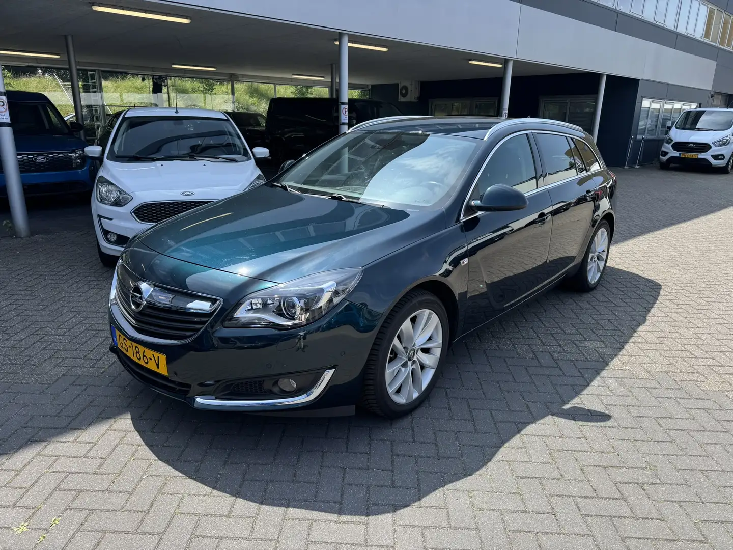 Opel Insignia Sports Tourer 1.6 T Cosmo | Trekhaak+1700kg trekge Groen - 1