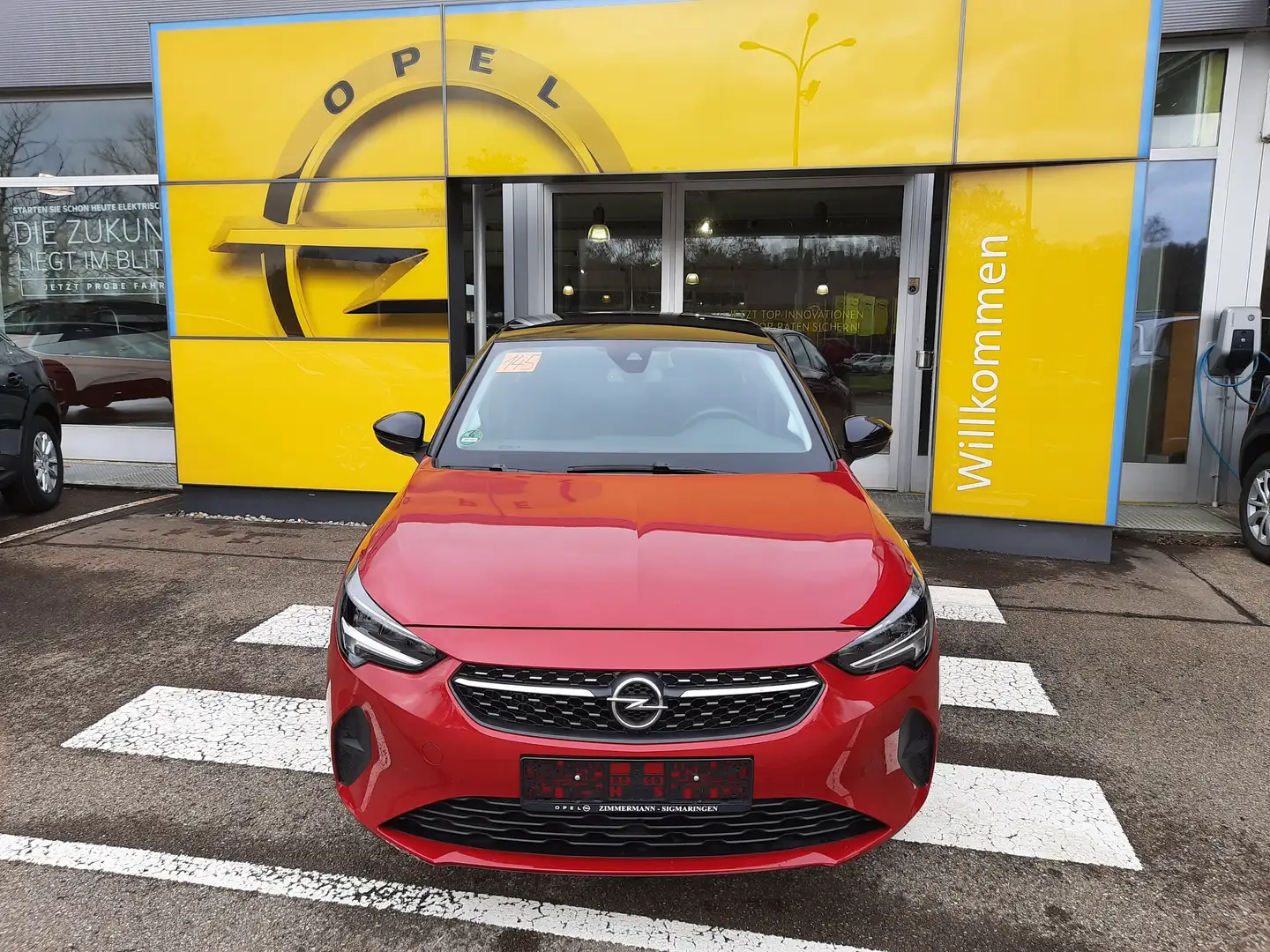 Opel Corsa Elegance 1.2 Rood - 2