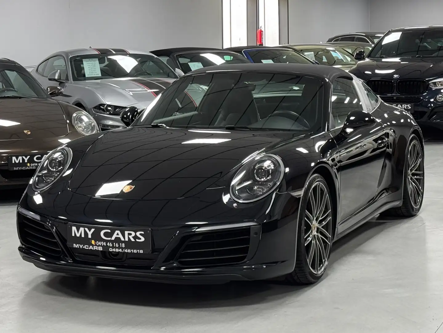 Porsche Targa 911.2 Carrera 4S 3.0 Turbo PDK Full Option Black Noir - 1