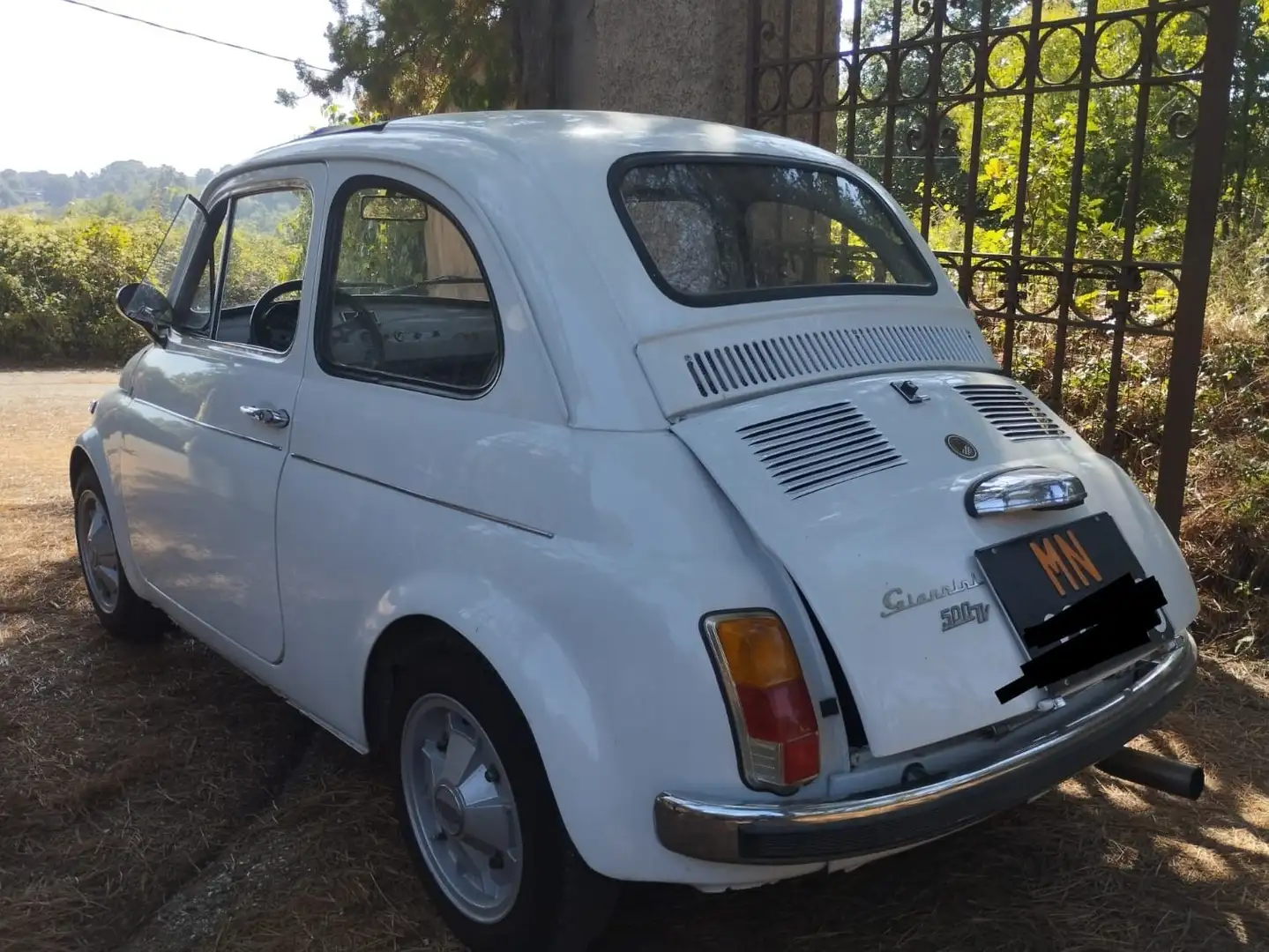 Fiat fiat 500 giannini tv r Bianco - 2
