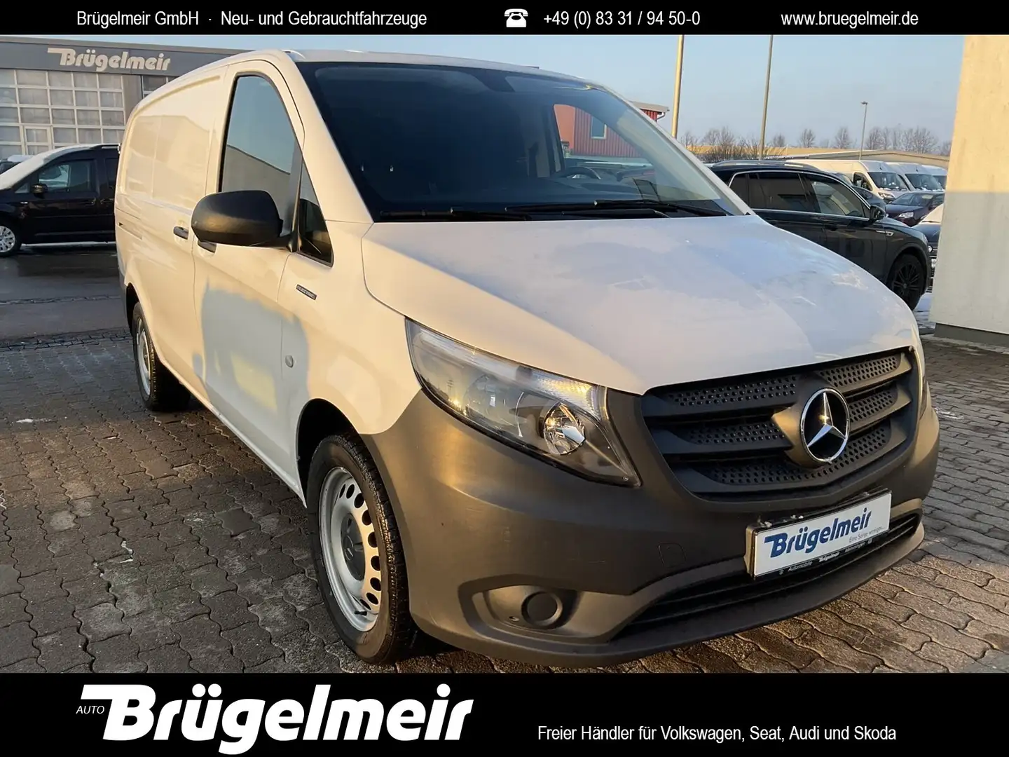 Mercedes-Benz eVito Kasten 111 lang HV-Batterie 35 kWh Weiß - 1