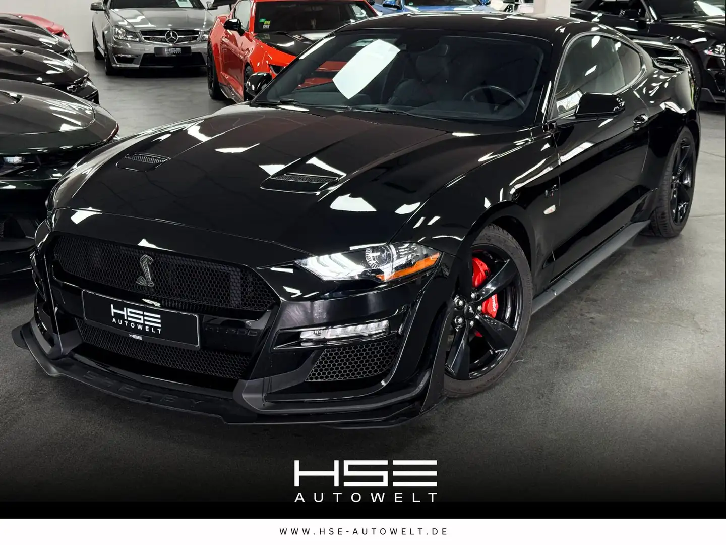 Ford Mustang GT 5,0l V8 *LEDER / AUTOMATIK* Schwarz - 1