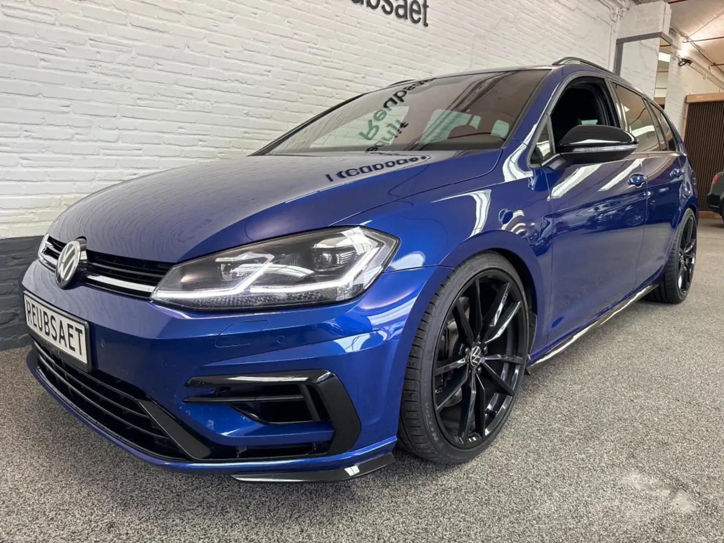 Volkswagen Golf R 2.0 TSI R 310Pk 4 Motion Leer Led Clima Cruise Sto Azul - 2