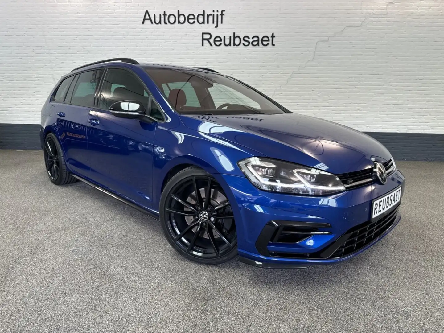Volkswagen Golf R 2.0 TSI R 310Pk 4 Motion Leer Led Clima Cruise Sto Azul - 1