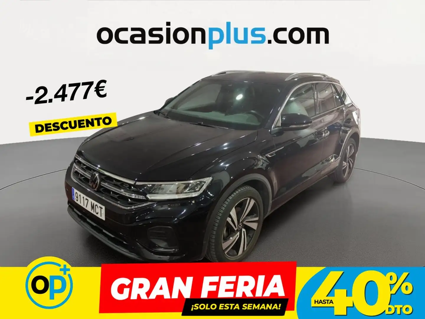 Volkswagen T-Roc 1.5 TSI R-Line kW DSG7 110KW Negro - 1