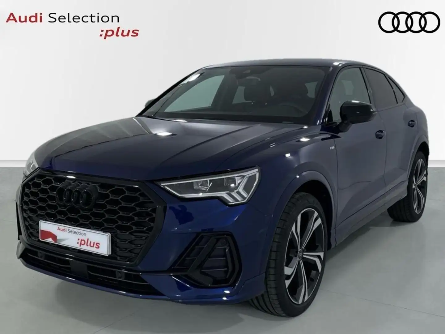 Audi Q3 Sportback 35 TDI Black line S tronic Blau - 1