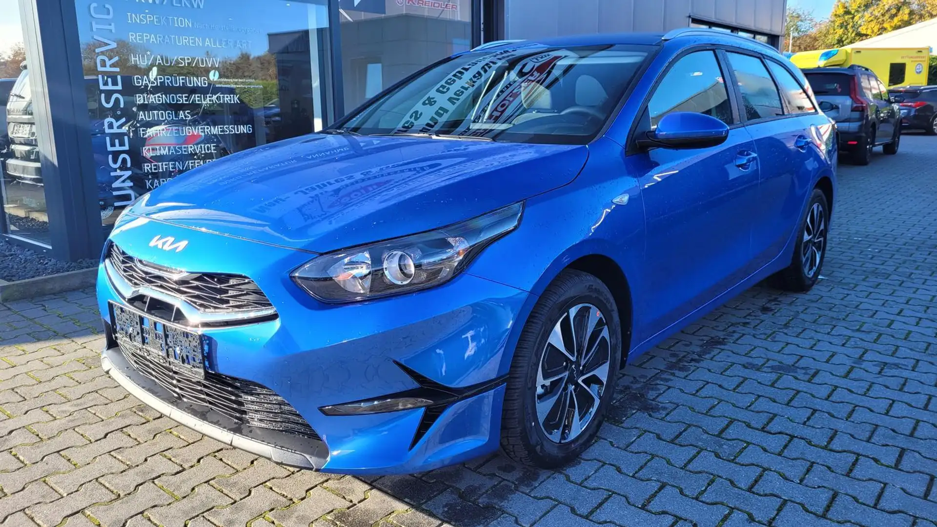 Kia Ceed SW / cee'd SW Sportswagon Spin AT Spin*Navi*Shzg*Lhzg*PDC*Cam... Blau - 1
