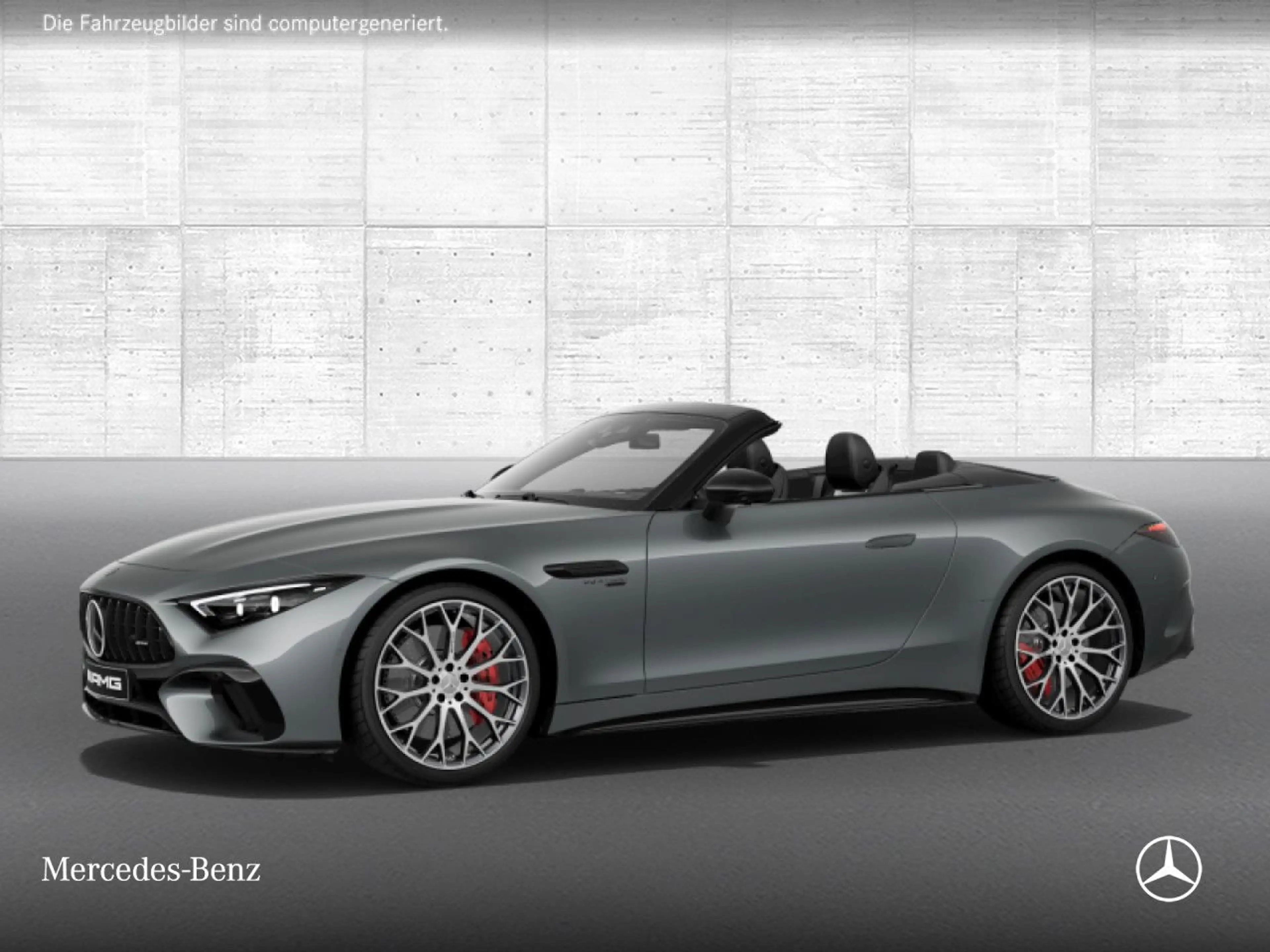 Mercedes-Benz SL 600 SL 55 AMG Cab. 4M Burmester Distr+ HUD Night PTS — photo 3
