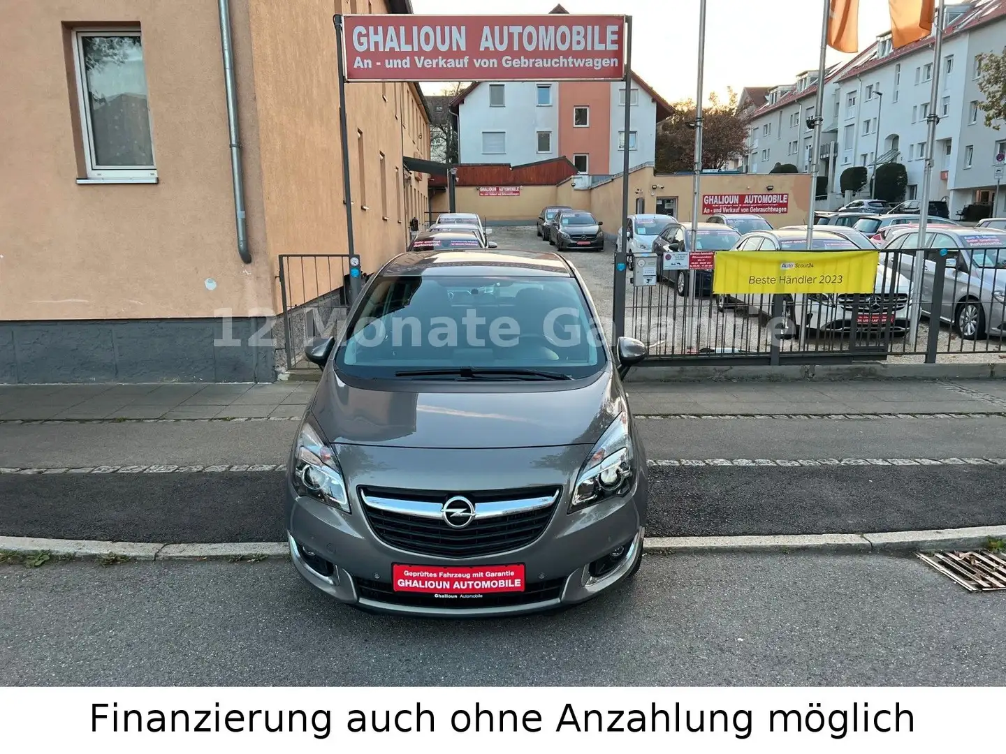 Opel Meriva B 1.4 Turbo Edition Automatik & Navi Brun - 1