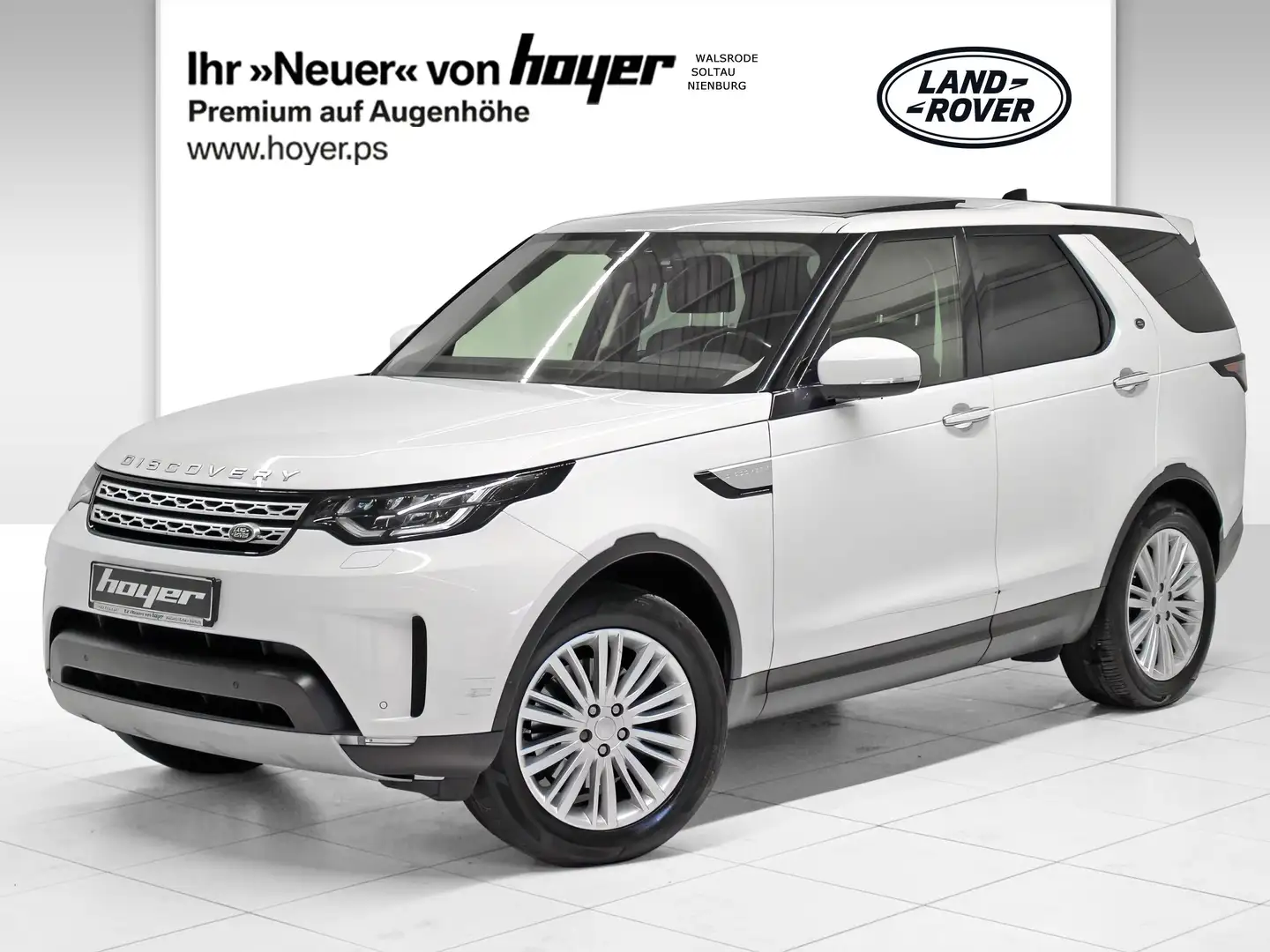 Land Rover Discovery 5 3.0 Td6 HSE Luxury  DAB LED RFK PDC Wit - 1