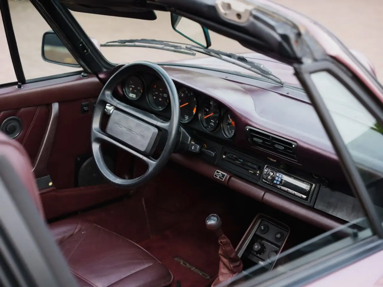 Porsche 911 3.2 Carrera Targa G50 â Cassis Rot Metallic -, foto 6