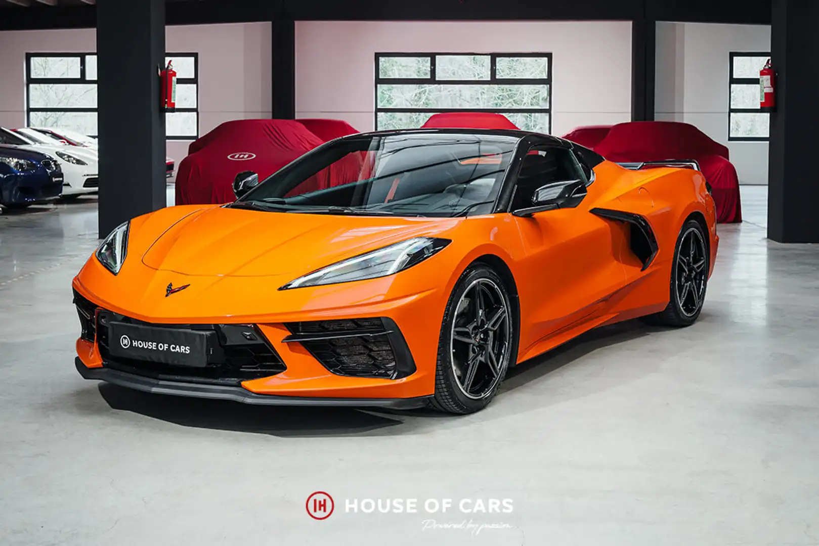Chevrolet Corvette C8 Stingray Convertible 3LT 2022 – Pack Z51 ! Orange - 2
