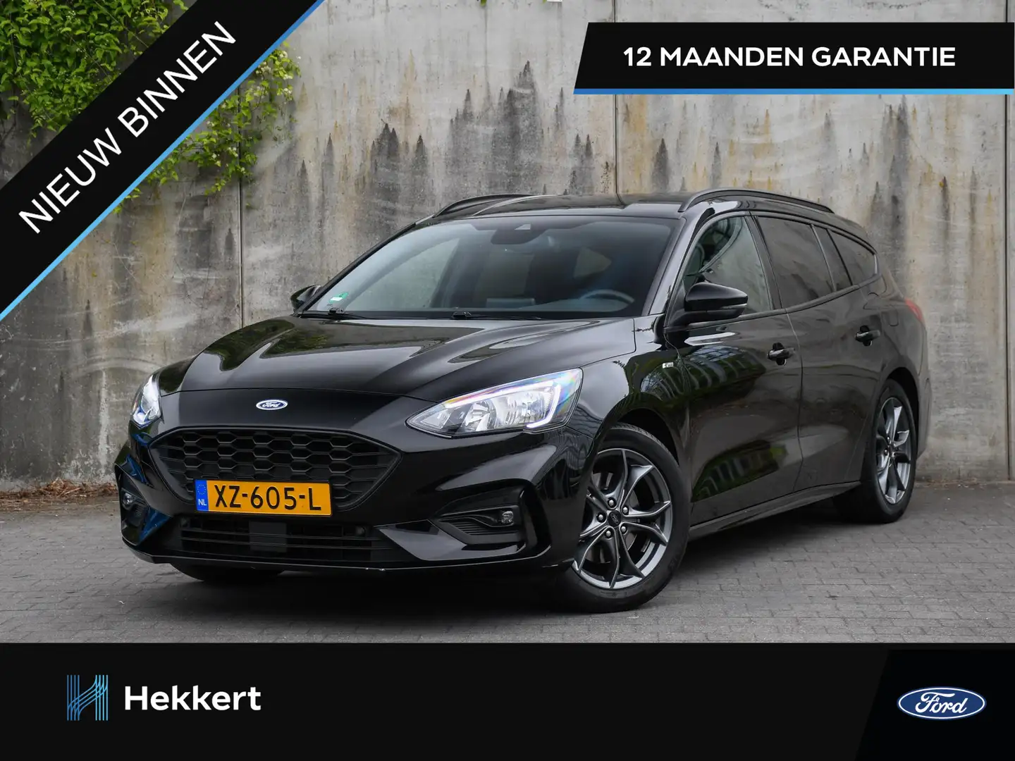 Ford Focus Wagon ST Line Business 1.0 EcoBoost 125pk TREKHAAK Noir - 1