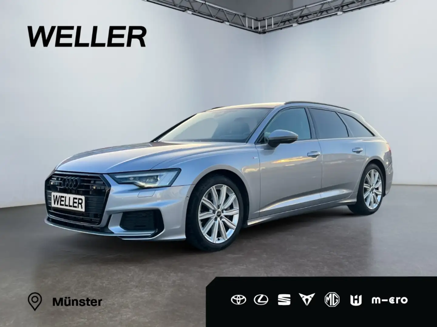 Audi A6 Avant 55 TFSI qu. S-Line *8-Fach*Matrix*Virtual*Pa Silber - 1