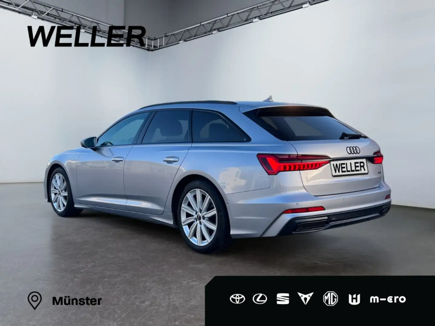 Audi A6 Avant 55 TFSI qu. S-Line *8-Fach*Matrix*Virtual*Pa Silber - 2