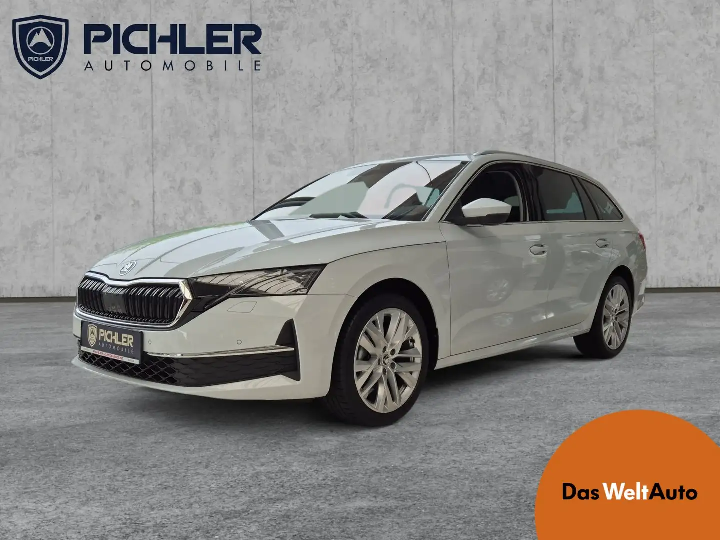 Skoda Octavia Selection TDI DSG White - 1