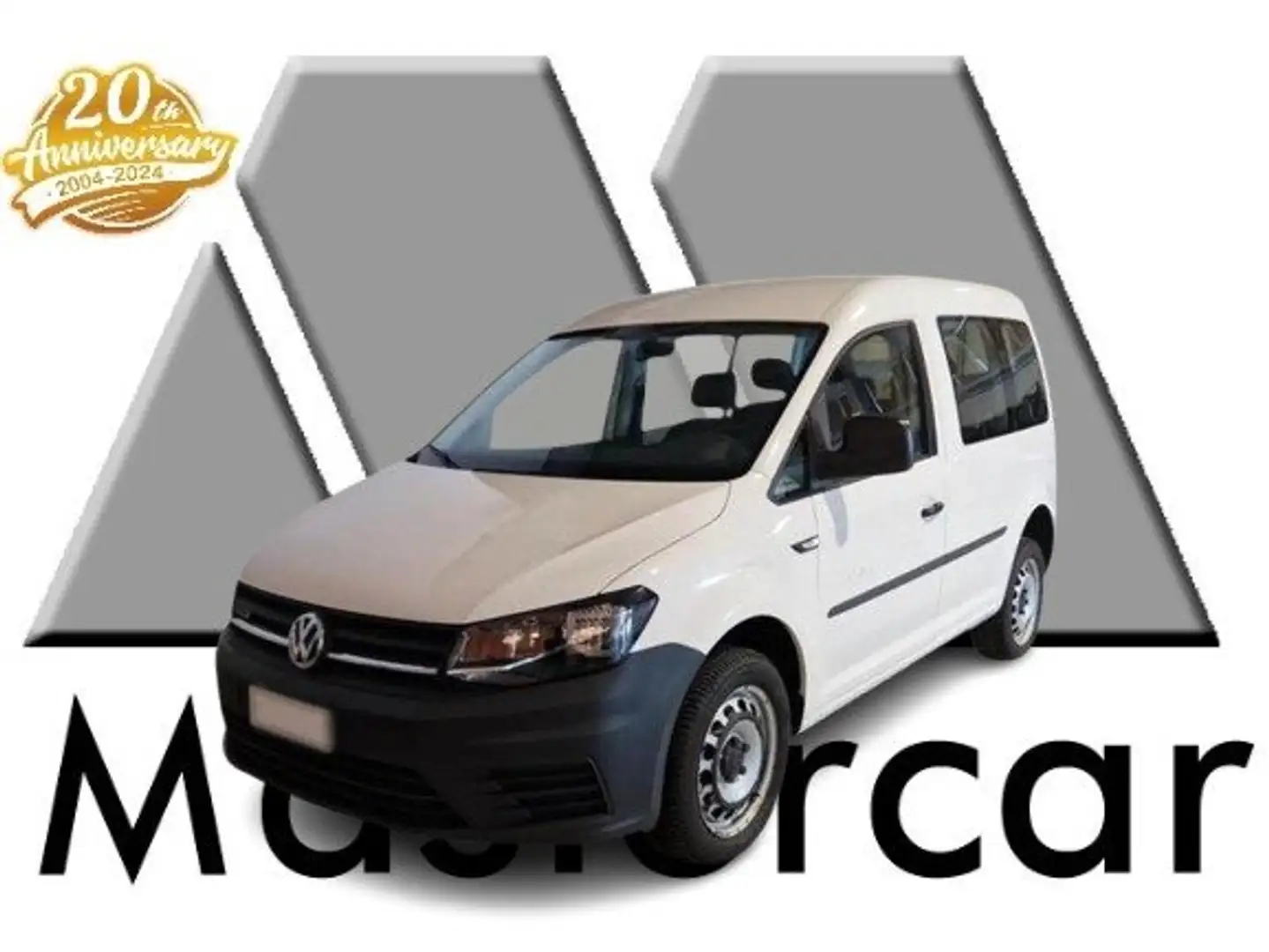 Volkswagen Caddy 2.0 TDI 122 CV N1 5POSTI 4Motion 4x4 - FB269KY Bianco - 1