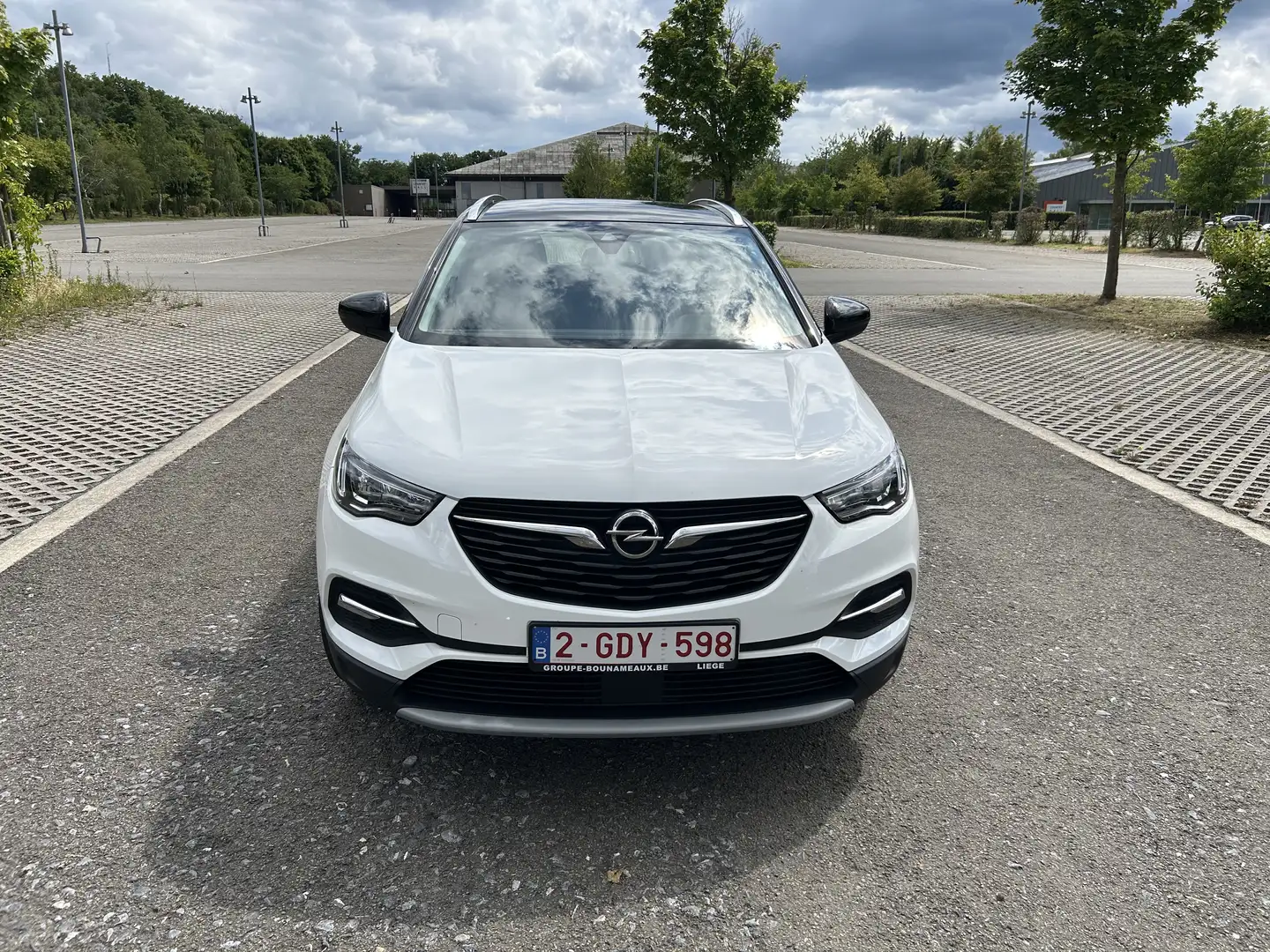 Opel Grandland X 1.2 Turbo Innovation (EU6.2) Blanc - 2