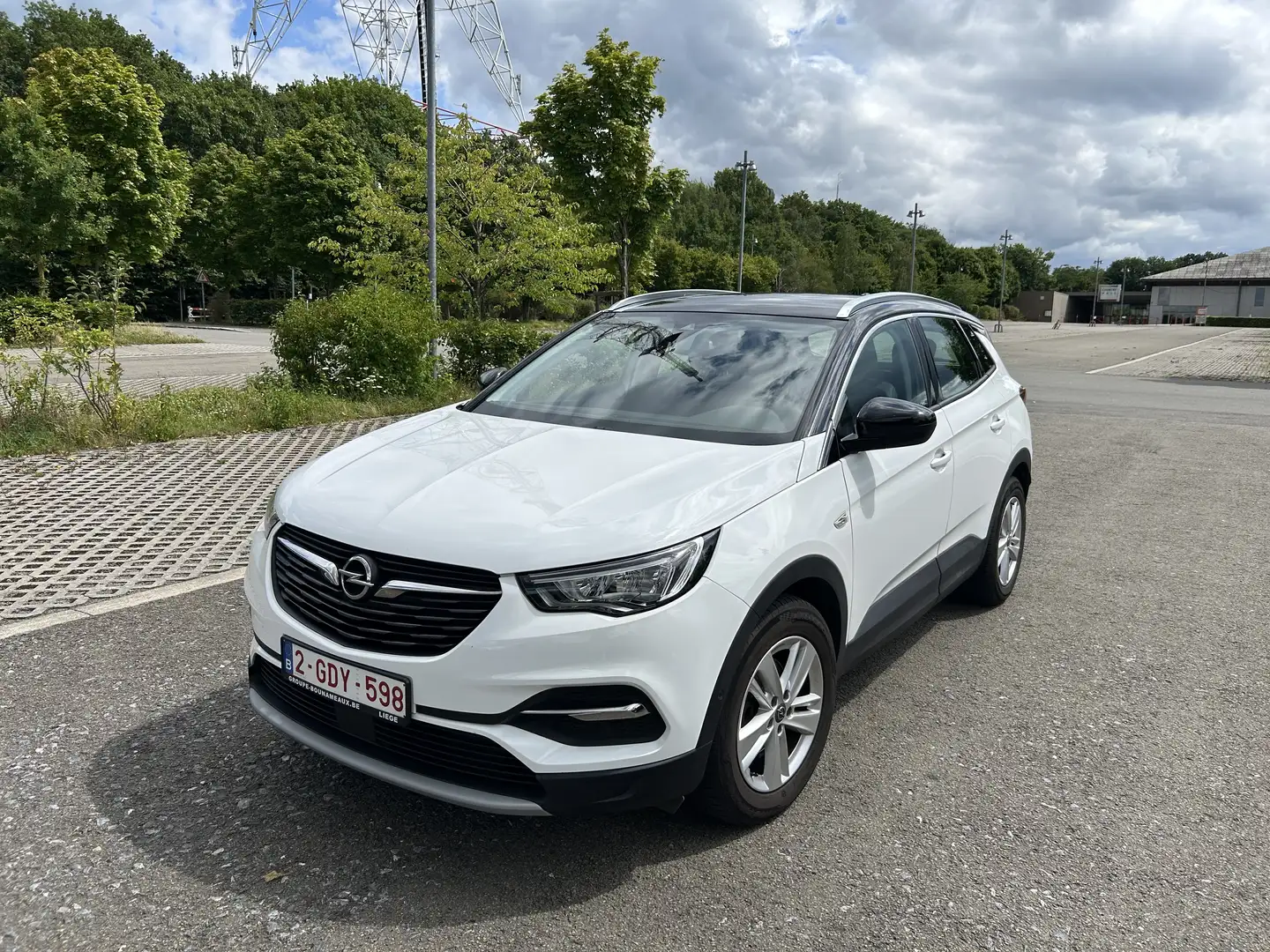 Opel Grandland X 1.2 Turbo Innovation (EU6.2) Blanc - 1