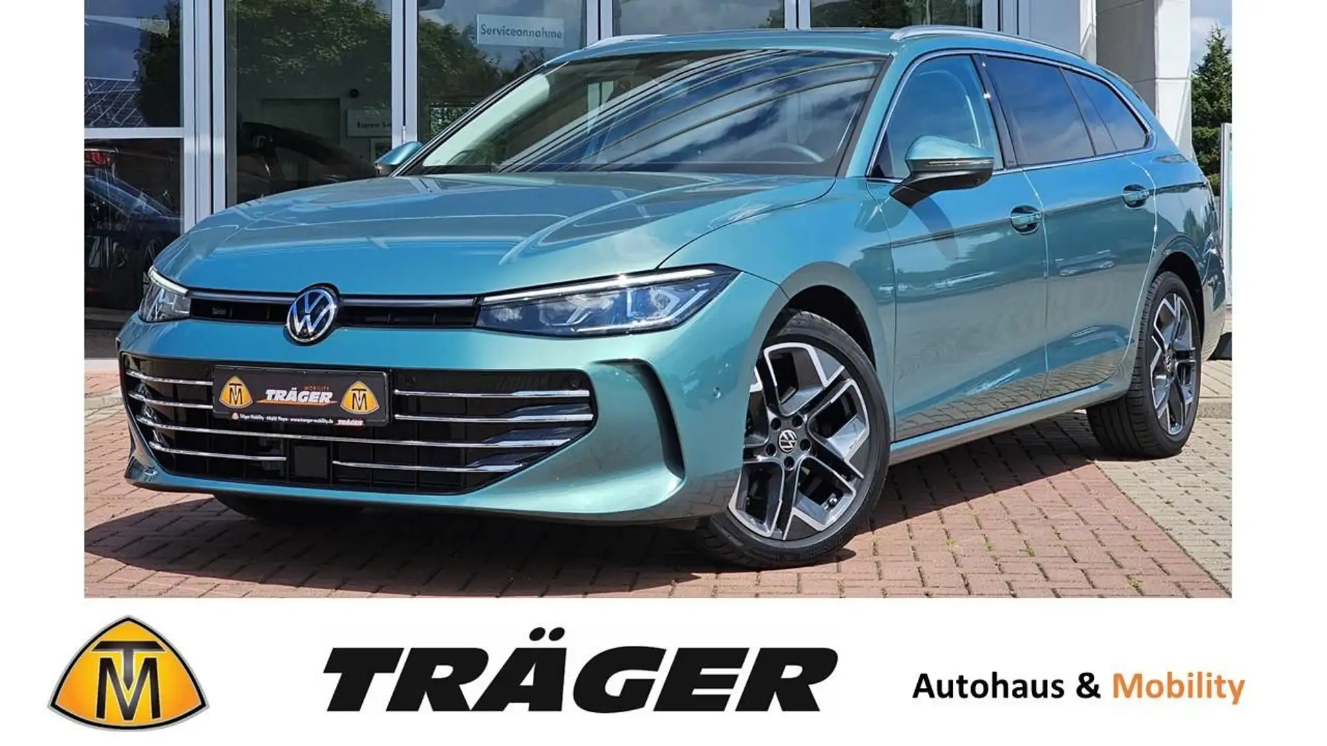 Volkswagen Passat Variant Passat Var. Elegance 1.5 eTSI DSG IQ.Light,AHK Verde - 1