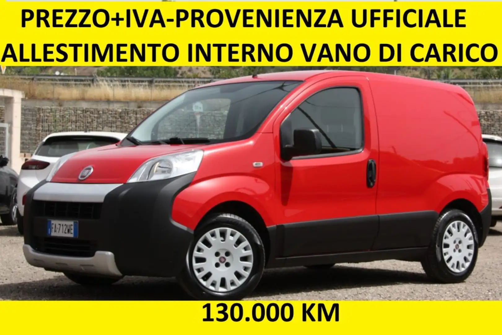 Fiat Fiorino 1.3 MJT 95CV Furgone Adventure E5+ OFFICINA MOBILE Rojo - 1