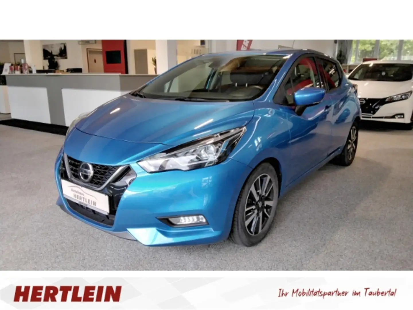 Nissan Micra 1.0 EU6d-T Tekna, Navi Rückfahr-Kamera Bleu - 1