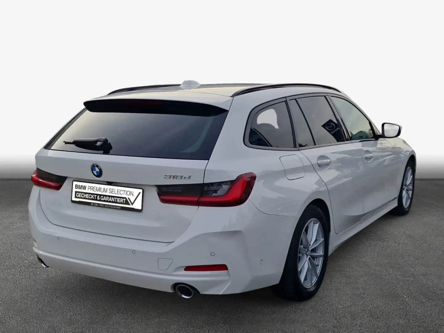 BMW 318 d Touring Aut., SHZ, LED Weiß - 2