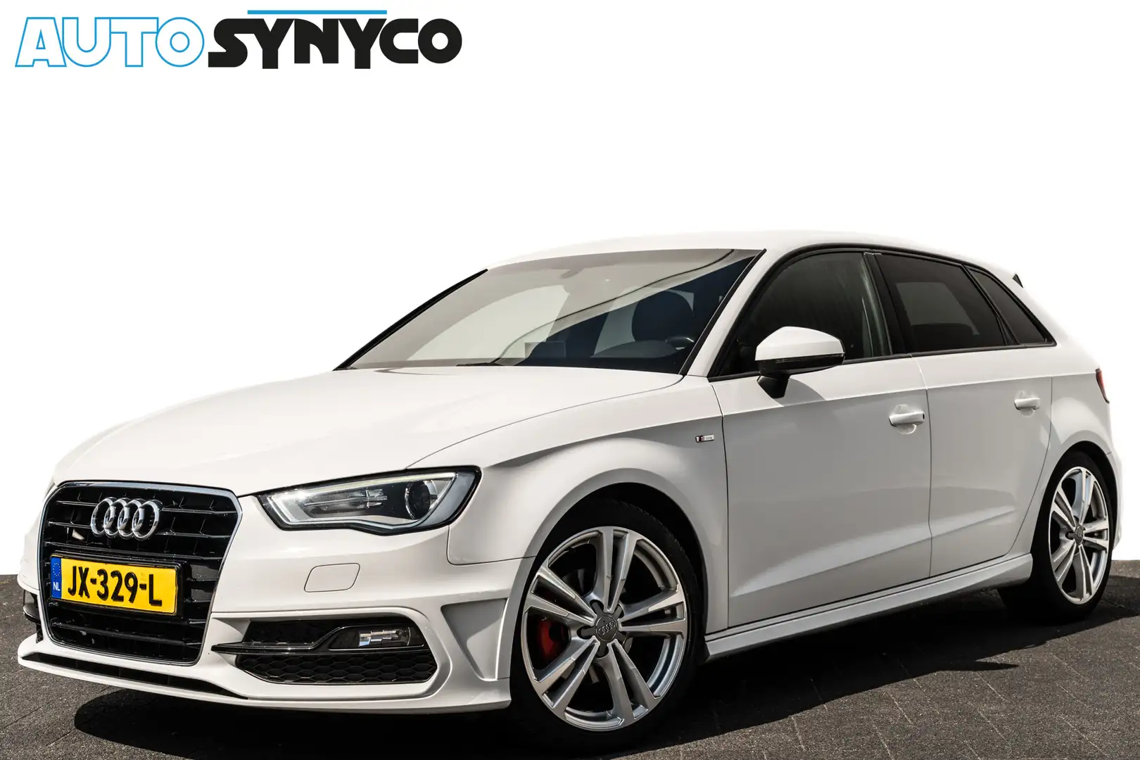 Audi A3 Sportback 1.6 TDi 110 Pk S-Line I S-Line Sportstoe Blanc - 1