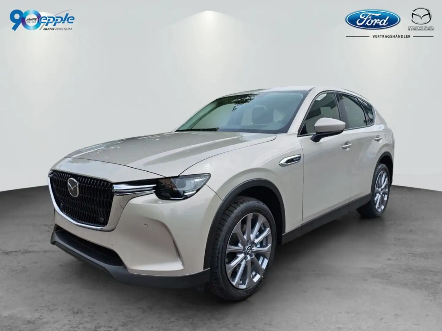 Mazda CX-60 AWD PHEV Aut. EXCLUSIVE-LINE Beige - 1