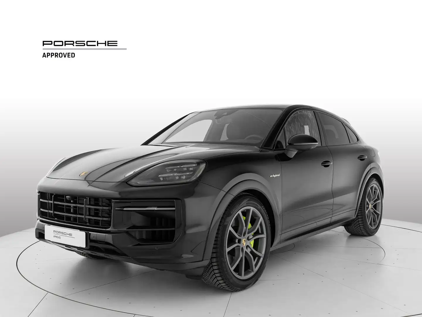 Porsche Cayenne coupe 3.0 e-hybrid 5p.ti tiptronic Zwart - 1