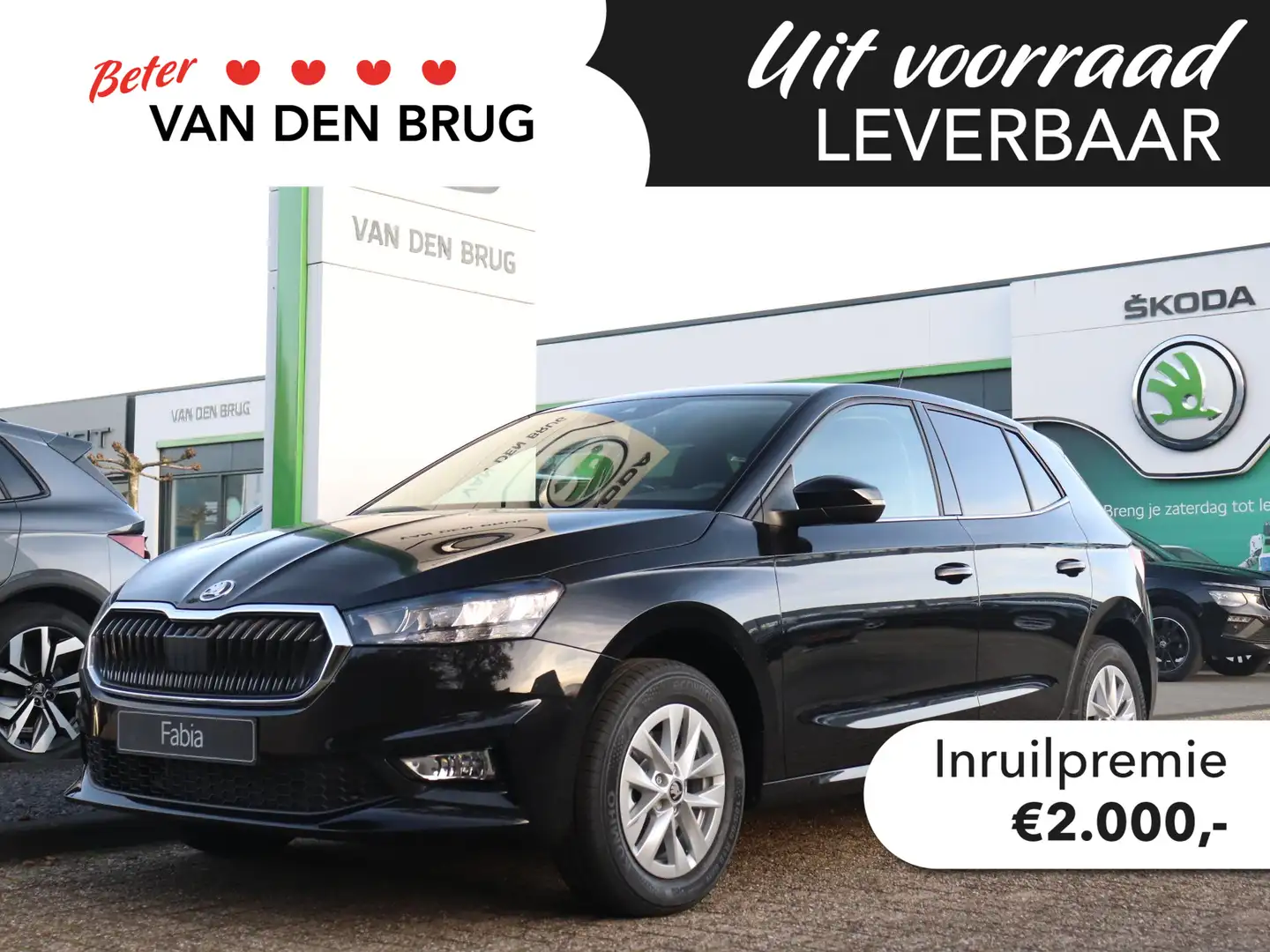 Skoda Fabia 1.0 TSI Business Edition | Camera | Cruise control Zwart - 1