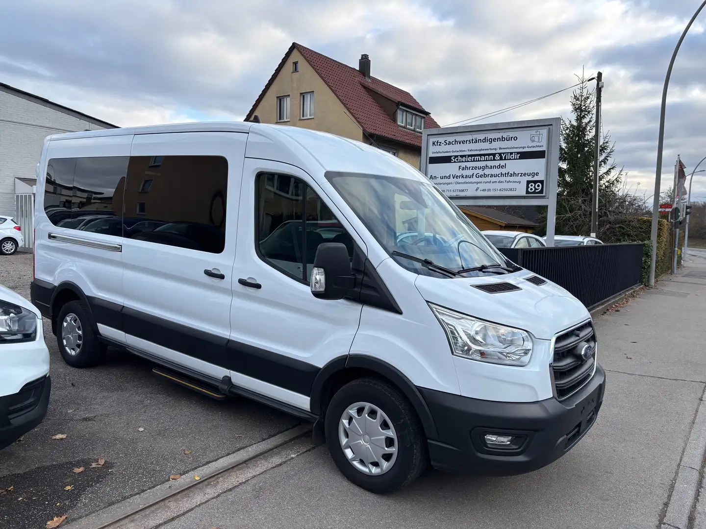 Ford Transit 350 L3 el. Rollstuhllift / el. Schwerlastbeladung Weiß - 1