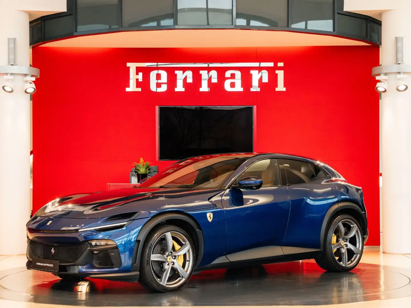 Ferrari Purosangue Panoramadach*Massagesitze*LED-Lenkrad Blau - 2