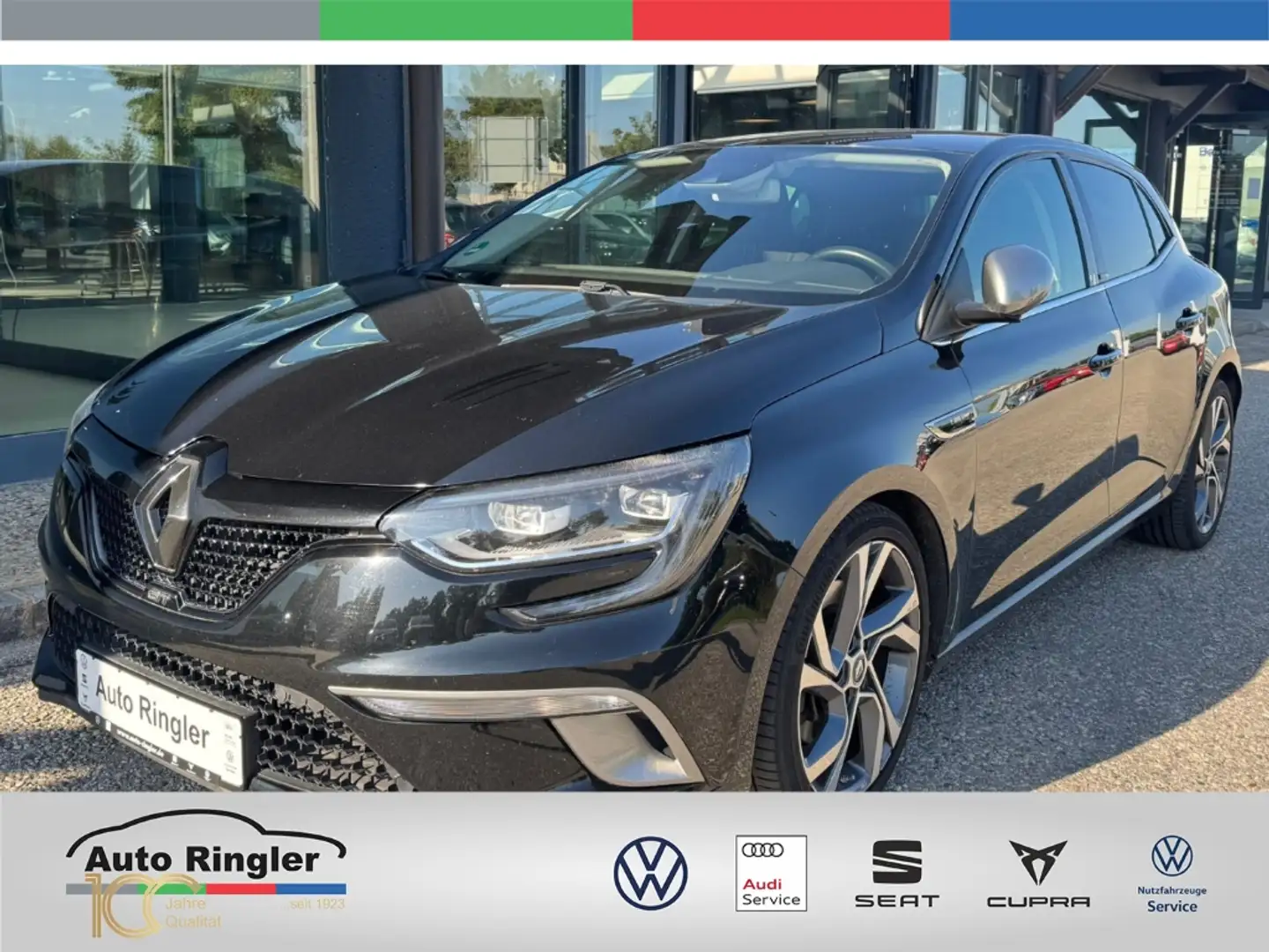 Renault Megane 1.6 TCe GT+NAVI+PDC+ALU+CLIMATR. Schwarz - 1