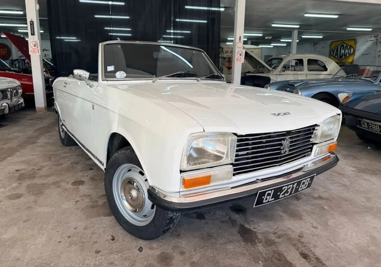 Peugeot 304 s cabriolet Weiß - 1