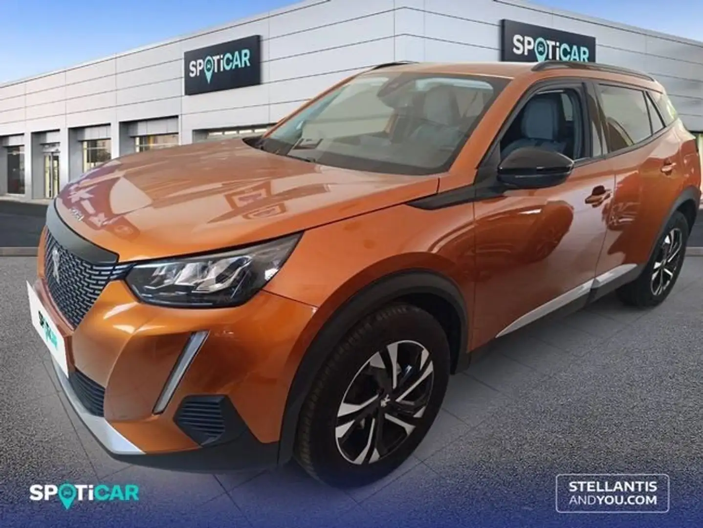 Peugeot 2008 1.2 PureTech S&S Allure 100 Naranja - 1