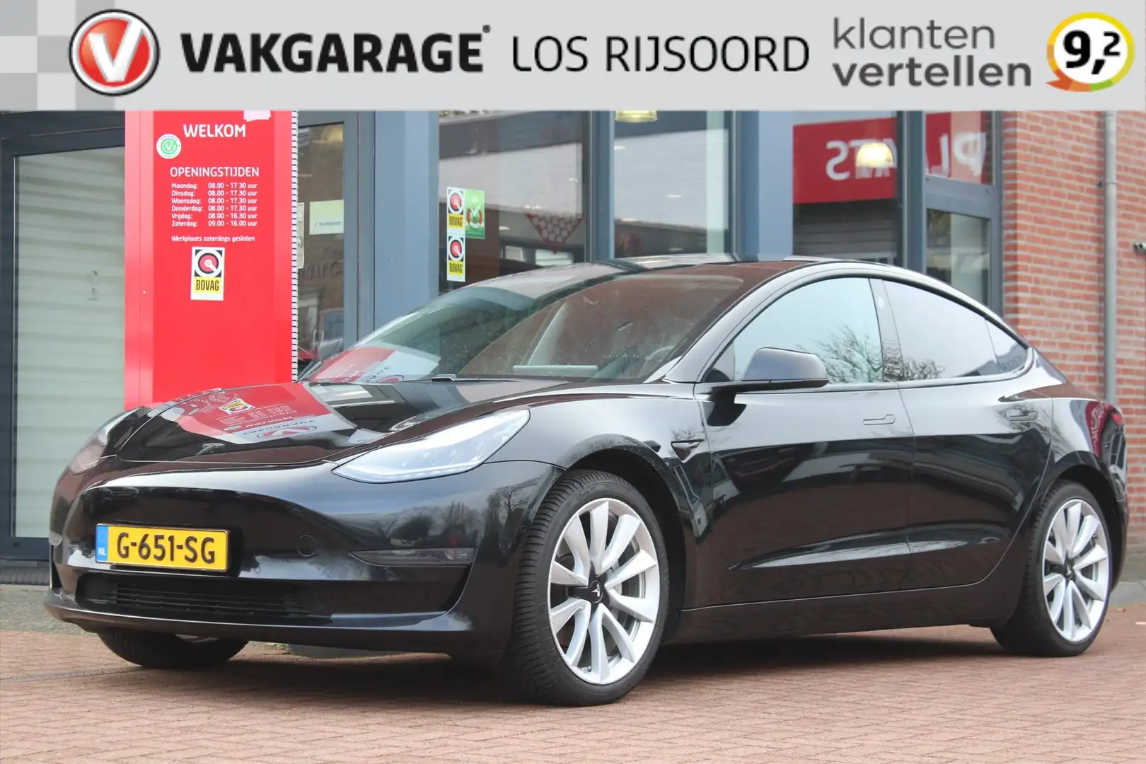 Tesla Model 3 *Echte Performance* 462PK | Auto-pilot | Orig. NL Black - 1