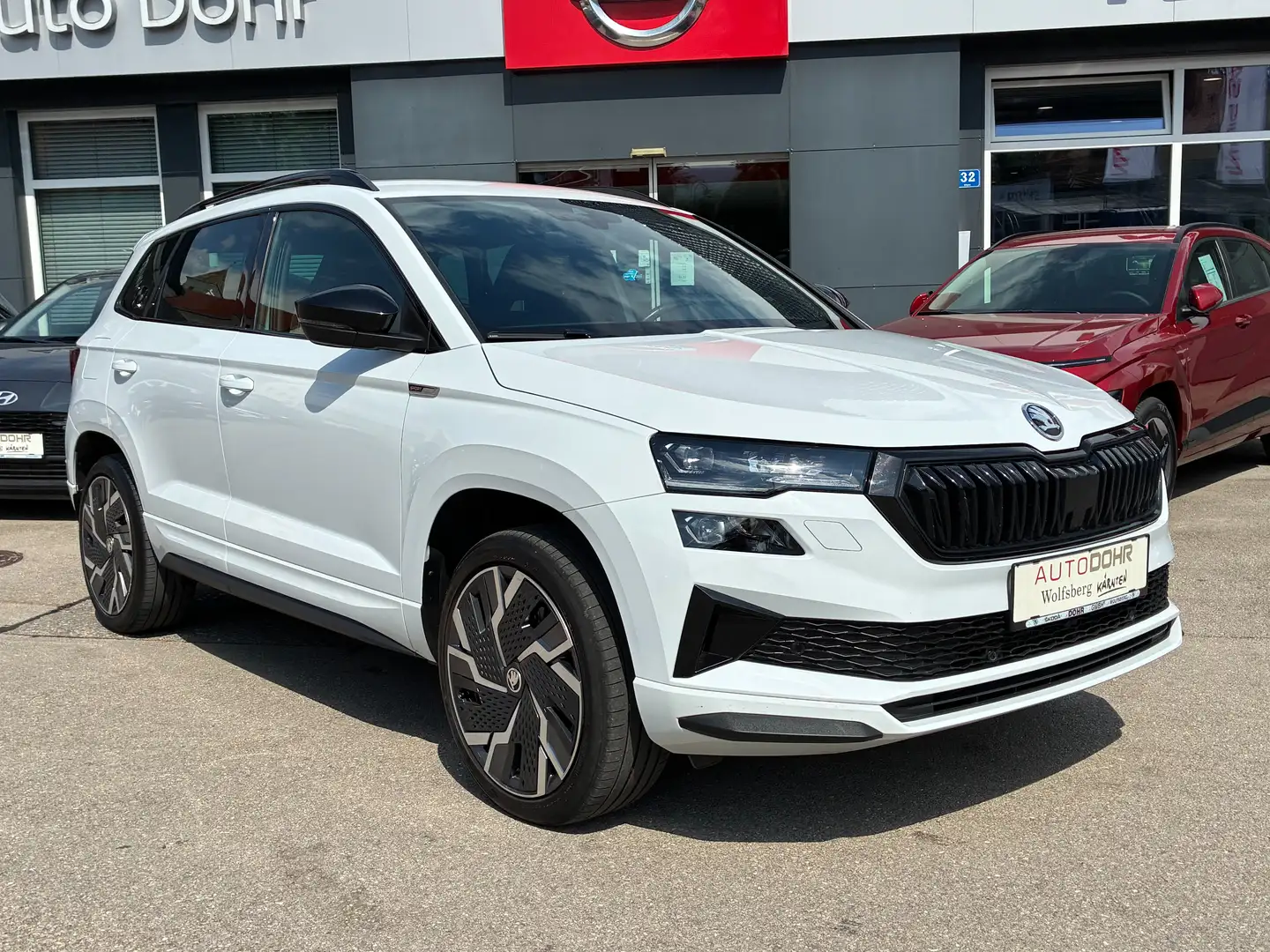 Skoda Karoq Karoq 2,0 TDI 4x4 DSG Sportline Weiß - 2