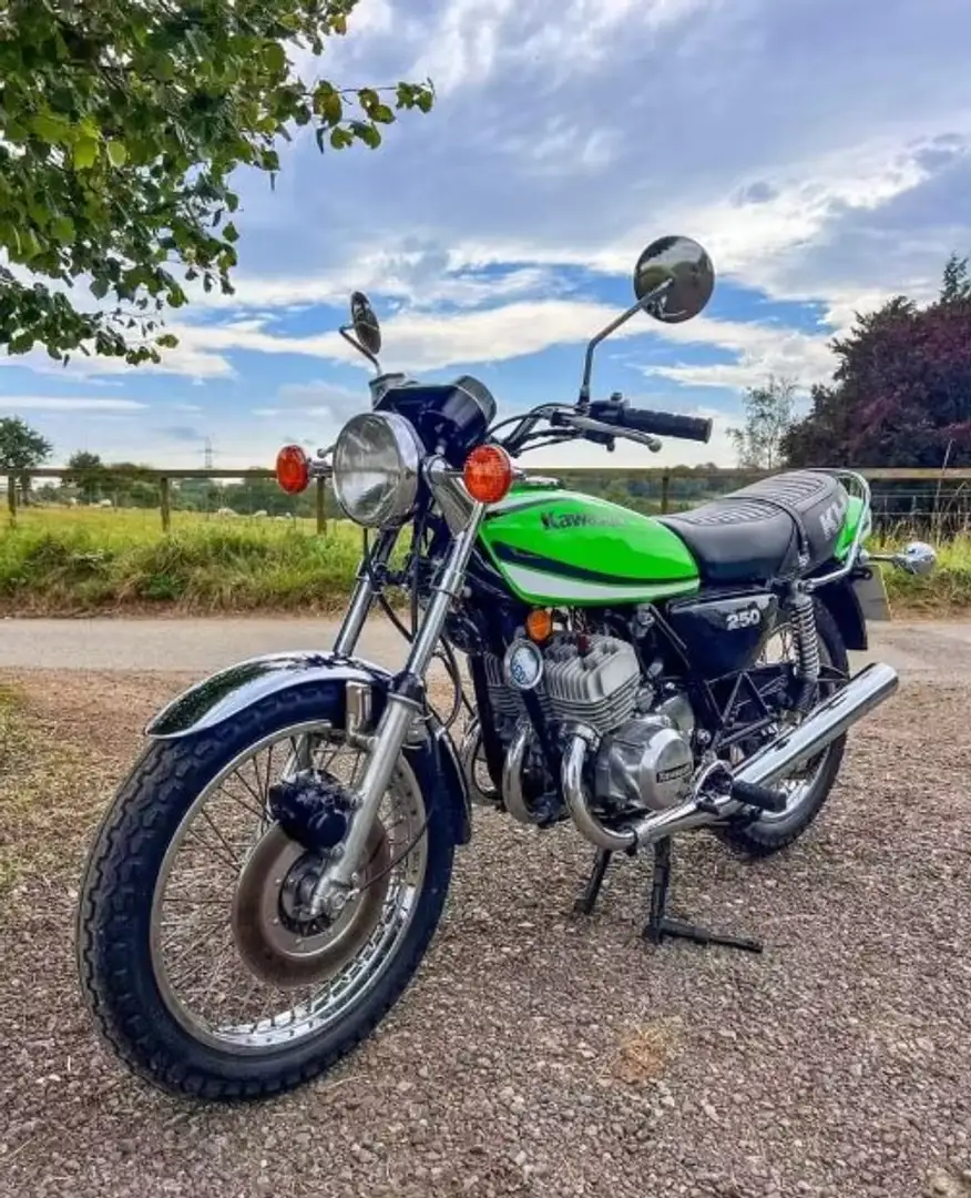 Kawasaki KH 250 Grün - 2