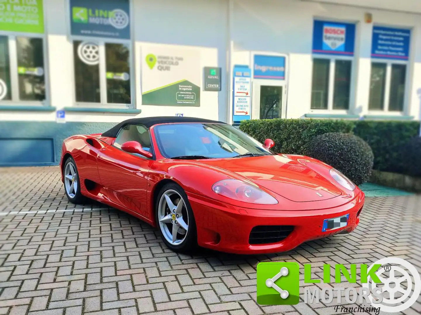 Ferrari 360 Spider F1 Rood - 1