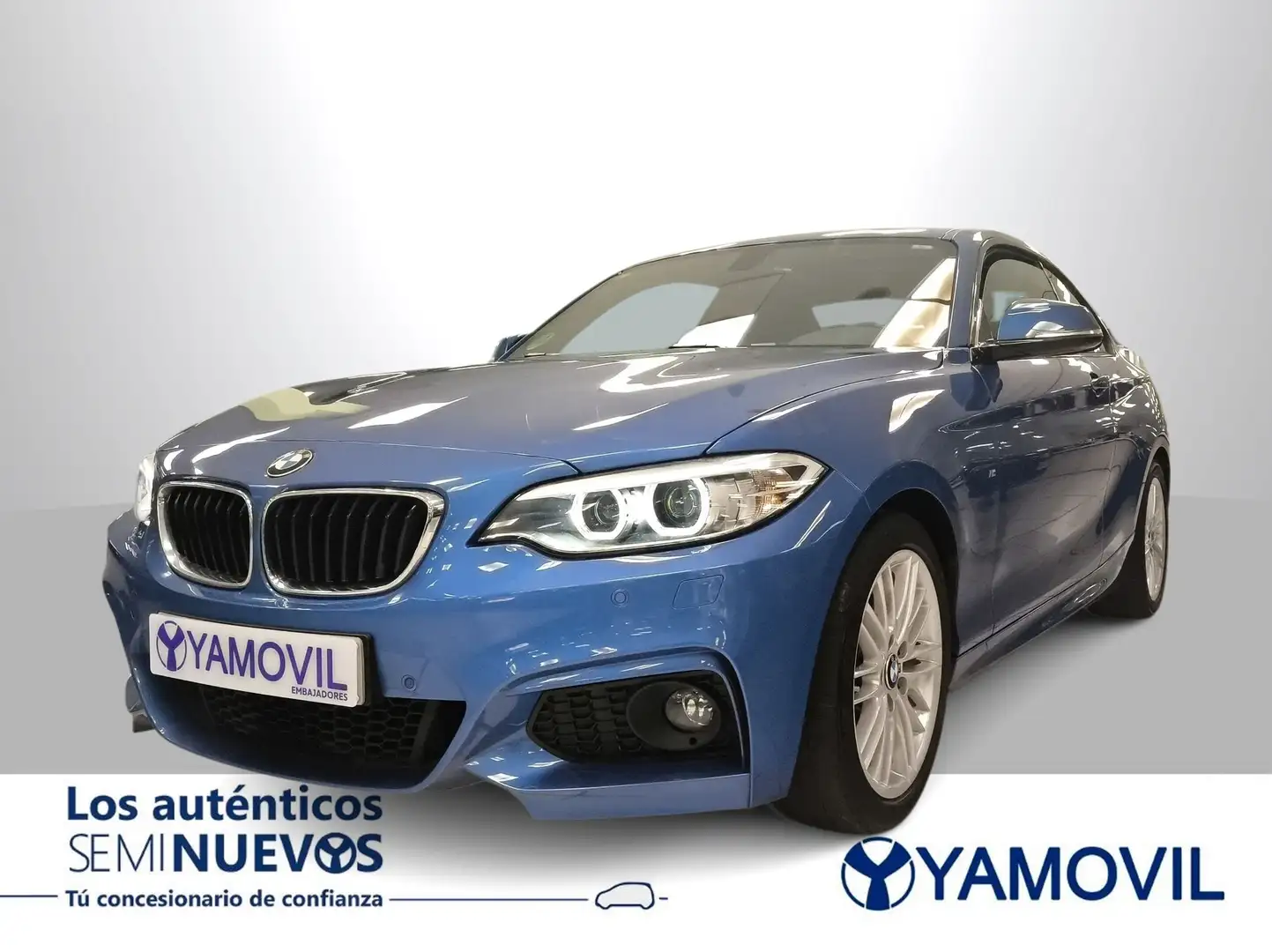 BMW 220 220i Coupé Bleu - 1