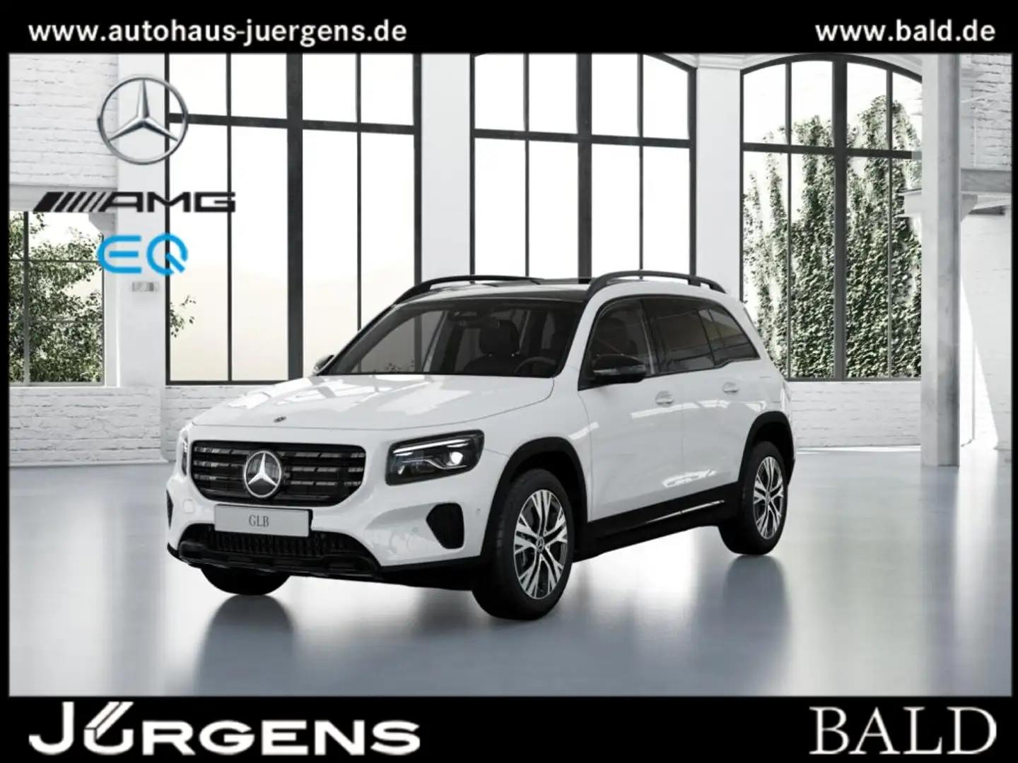 Mercedes-Benz GLB 200 d Progressive/MLB/Cam/Pano/Night/Totw Blanc - 1