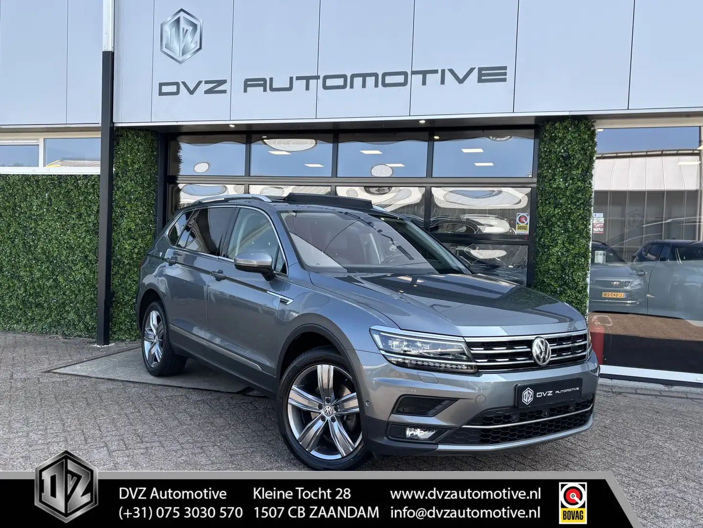 Volkswagen Tiguan Allspace 1.4 TSI Highline | Pano | Leder | Memory | Trekhaa Grijs - 1