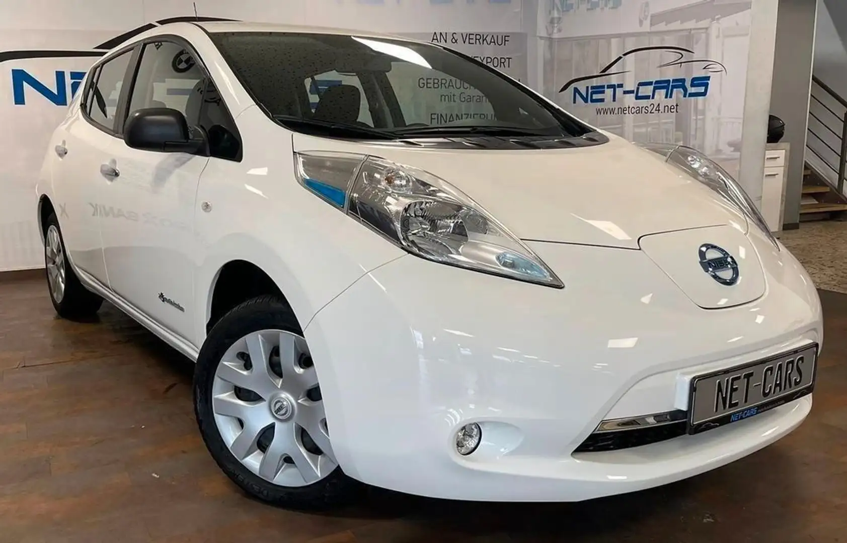 Nissan Leaf ZE1 Visia 24kwh/NAVi+Kamera/KLIMA/ALU Alb - 1