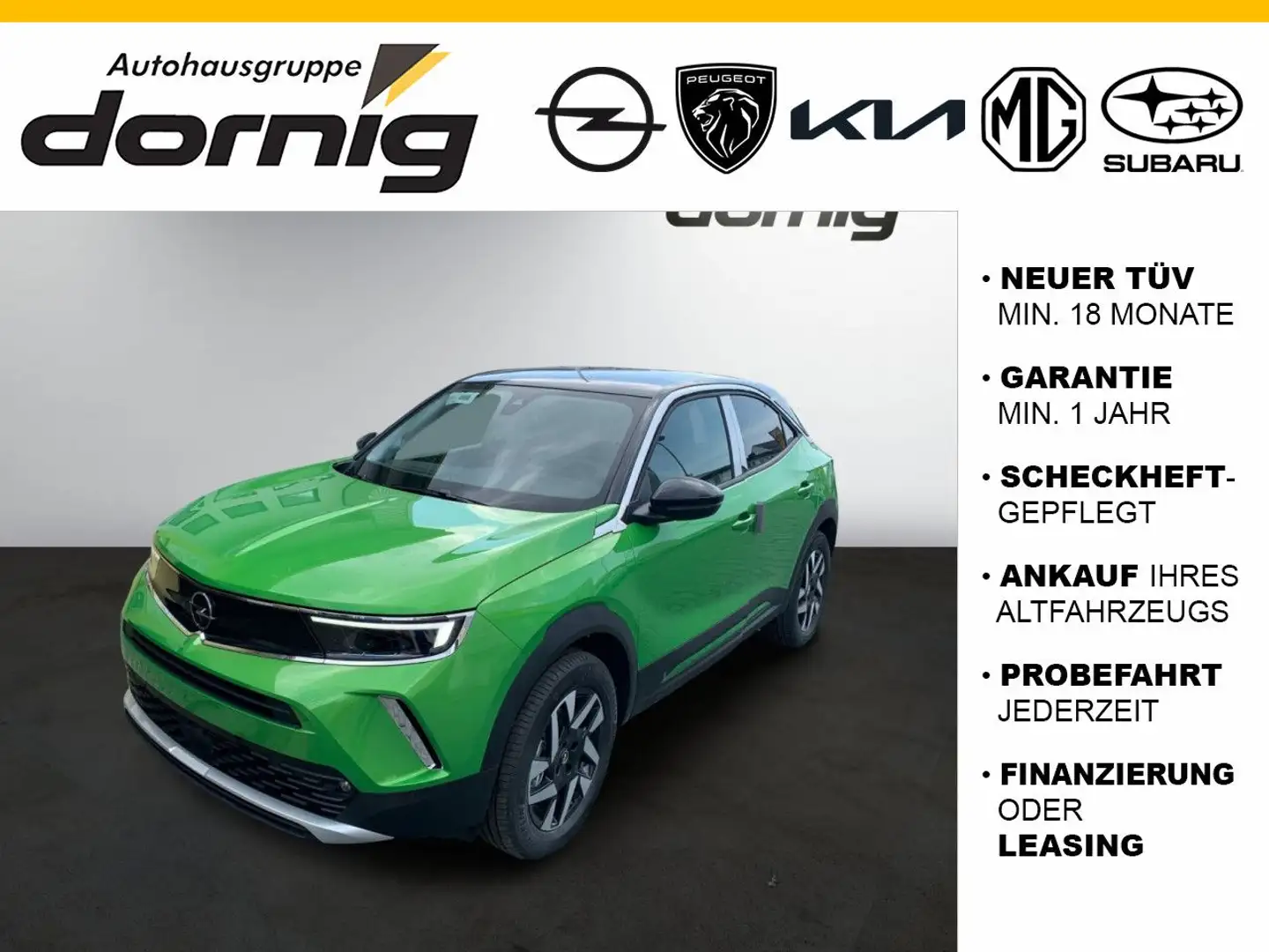 Opel Mokka Elegance, SHZ Grün - 1
