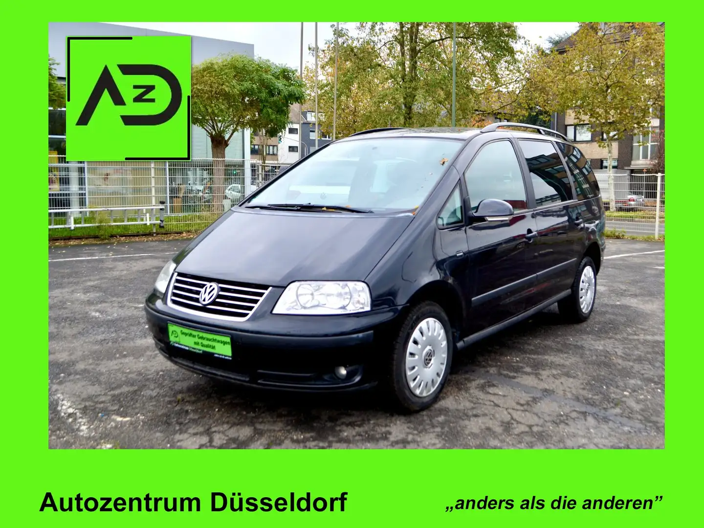 Volkswagen Sharan 2.0 TDI *7-SITZER*KLIMA*2.HAND*SITZHEIZ.* Schwarz - 1