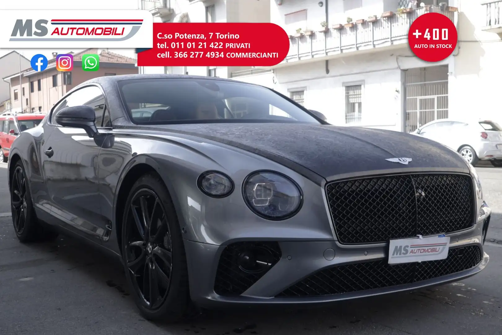 Bentley Continental Bentley Continental GT IVA  ESPOSTA Unicopropriet Grey - 1