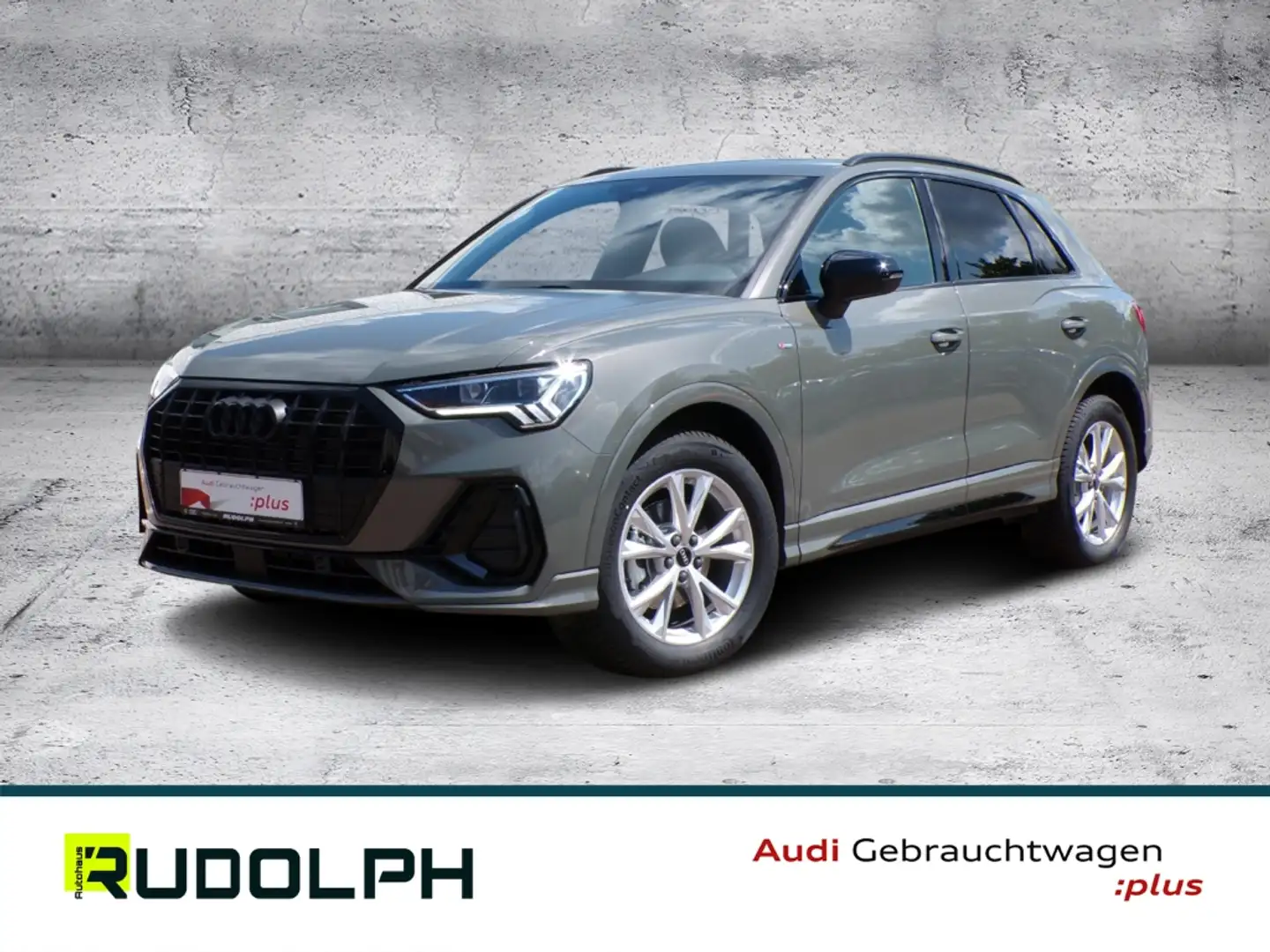 Audi Q3 S line 35 TFSI S-tronic ACC LED Navi AHK Rückfahrk Grau - 1
